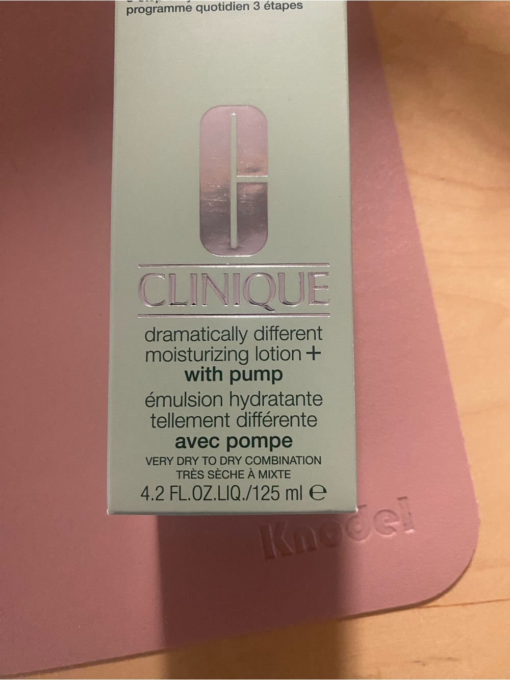 Clinique Moisturizing Lotion+ with Pump in Pink and Mint